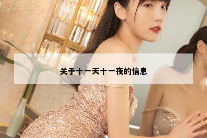 关于十一天十一夜的信息